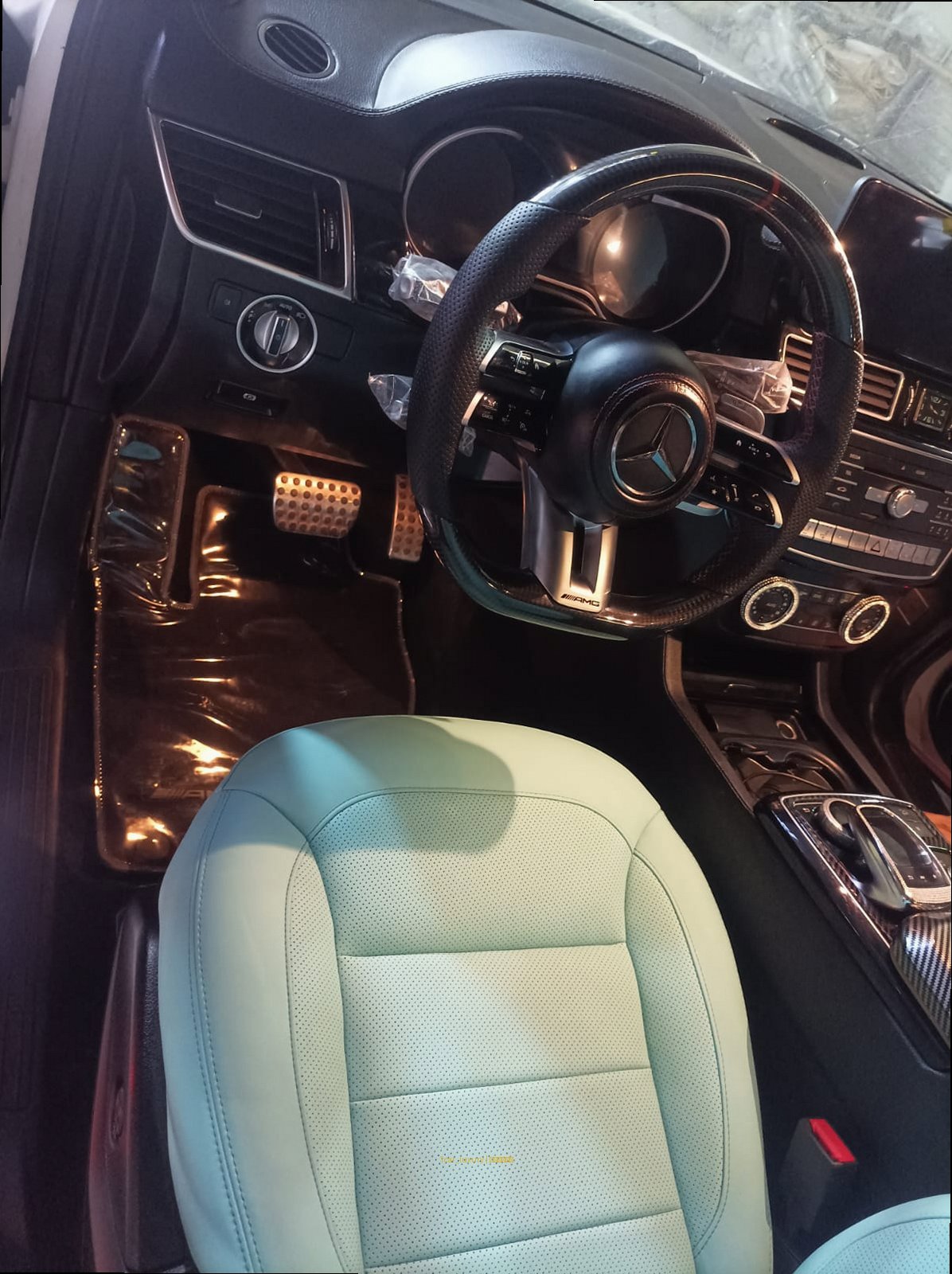 تنجيد وكالة مرسيدس 2014 حطين ون كار